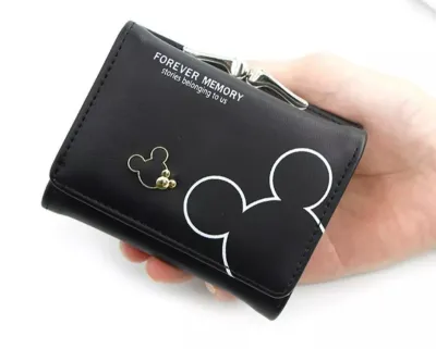 Cute Cartoon Letter Printed Coin Wallet Purse 